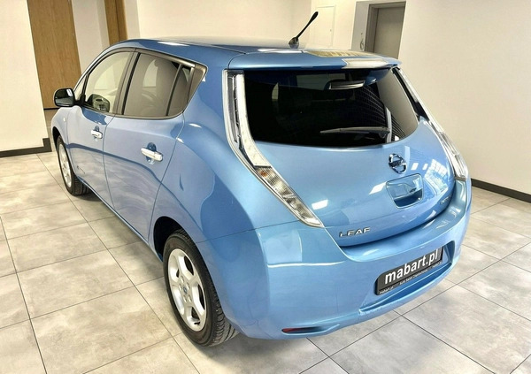 Nissan Leaf cena 30900 przebieg: 118000, rok produkcji 2013 z Jeziorany małe 407